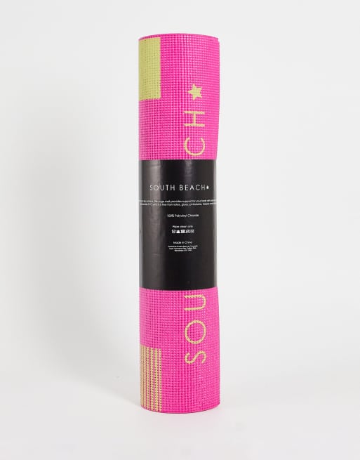 South Beach – Geometriskt mönstrad yogamatta 