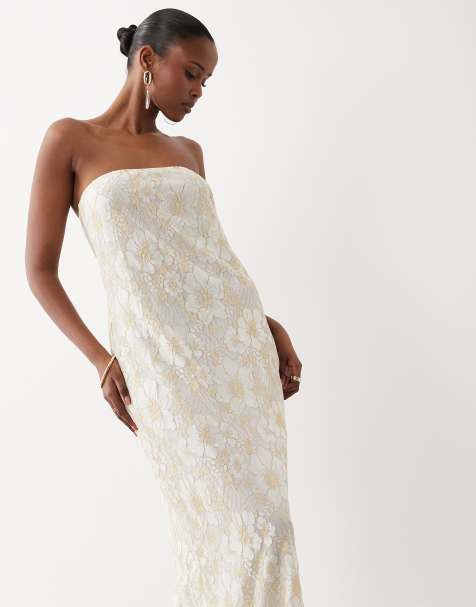 Bandeau Maxi Dresses | Long Bandeau Dresses | Shop at ASOS