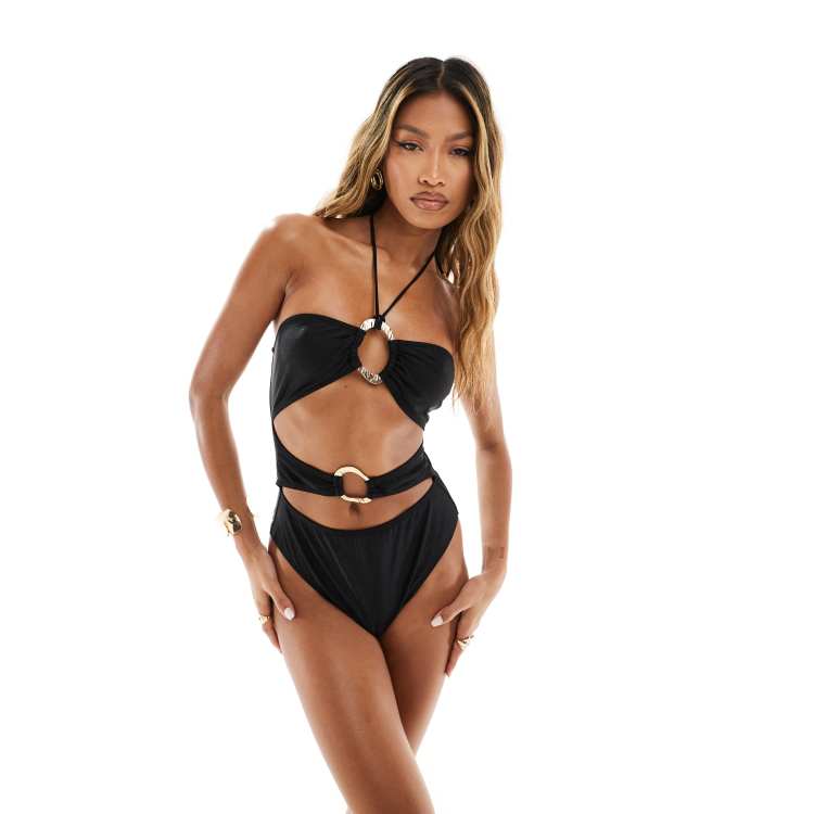 Swimsuit with buckles online