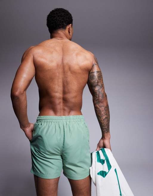 South Beach – Gröna, enkla badshorts, 3 av 4