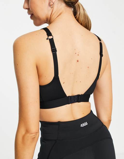 South Beach high support sports bra in black , 2 of 4