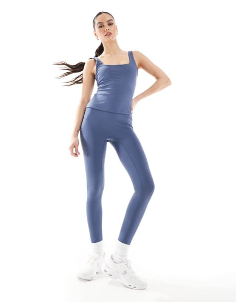 South Beach High waisted leggings in blue - view 1