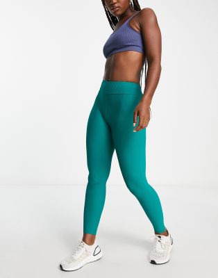 South Beach high waisted leggings in green | ASOS