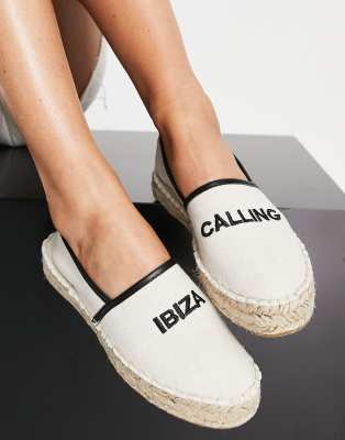 Ibiza espadrille shoes in beige-Neutral