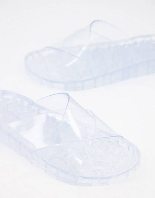 South Beach jelly slides in clear