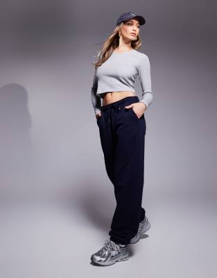 South Beach - Jogginghose in Marineblau mit Bündchen