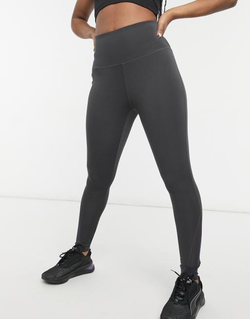 South Beach - Legging de sport à empiècements en résille - Noir, 4 de 4