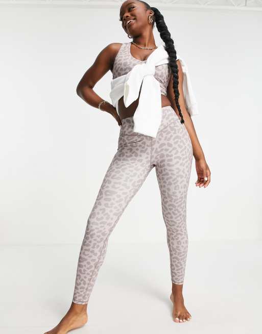 Asos leopard outlet leggings