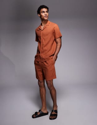 South Beach Linen Short In Multi