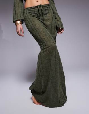 South Beach Maxi Knit Beach Skirt