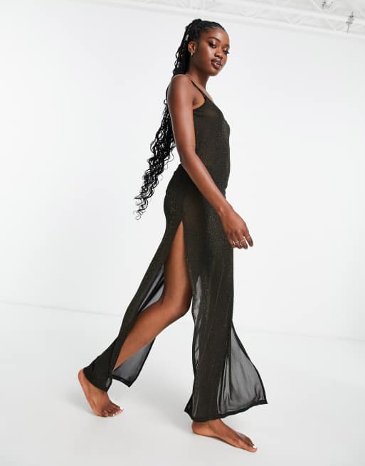 Asos beach hot sale maxi dress