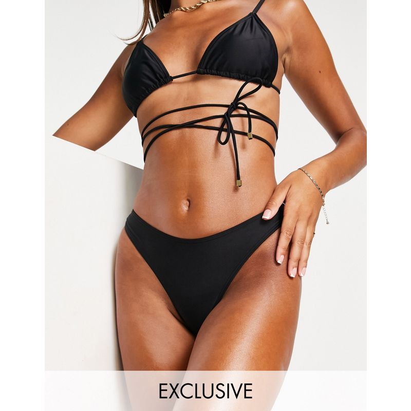Bikini Costumi e Moda mare South Beach - Completo mix and match nero