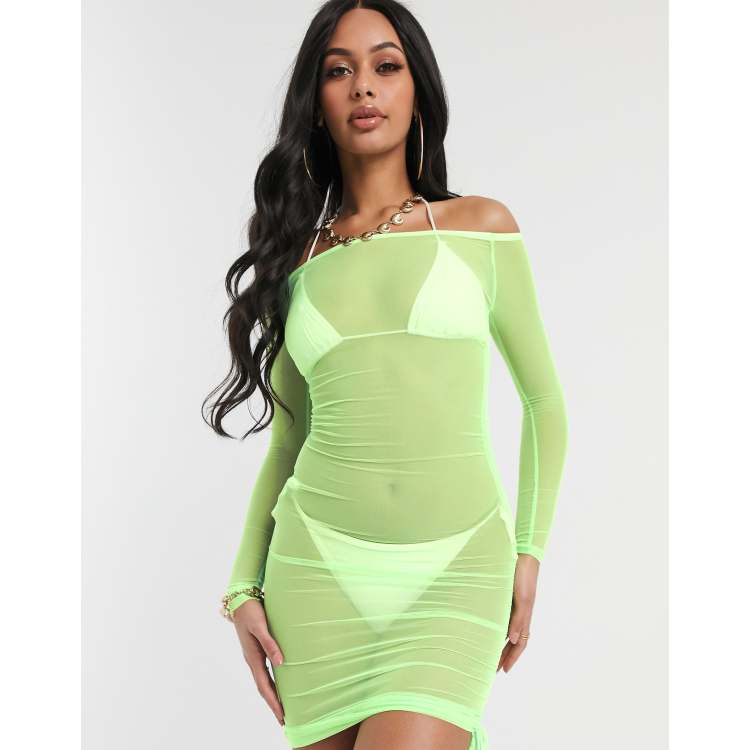 South Beach Off The Shoulder Bodycon Dress ASOS