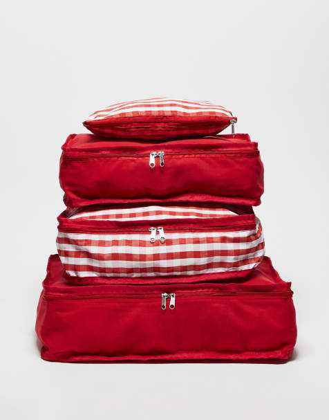 South Beach - Pakke med 4 pakkeposer med gingham-tern - view 1