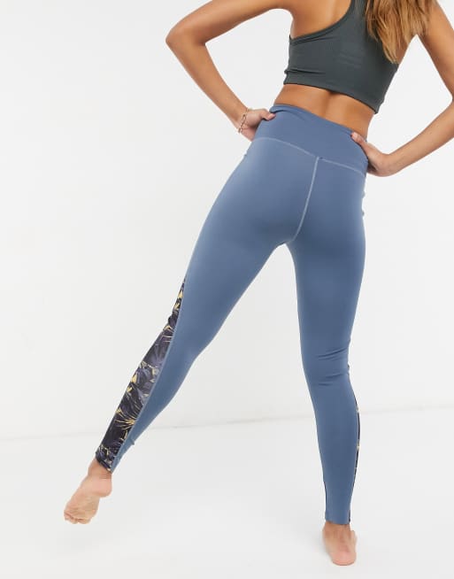 South Beach performance leggings in china blue, 2 of 4