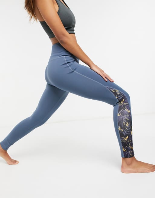 South Beach performance leggings in china blue, 3 of 4