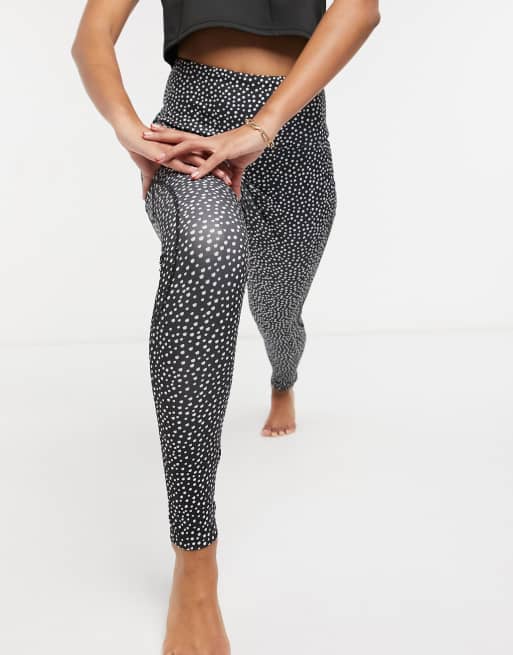 South Beach performance leggings in polka dot, 4 of 4