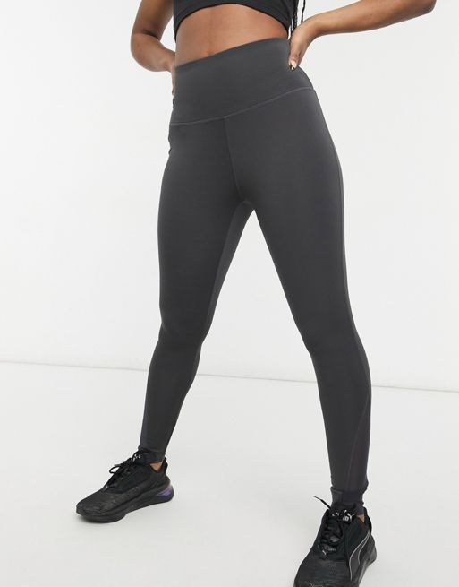 South Beach Seamless Fitness Leggings In Gradient Mesh (Colour: Black, Size:  M/L) - Tribe Sport Store