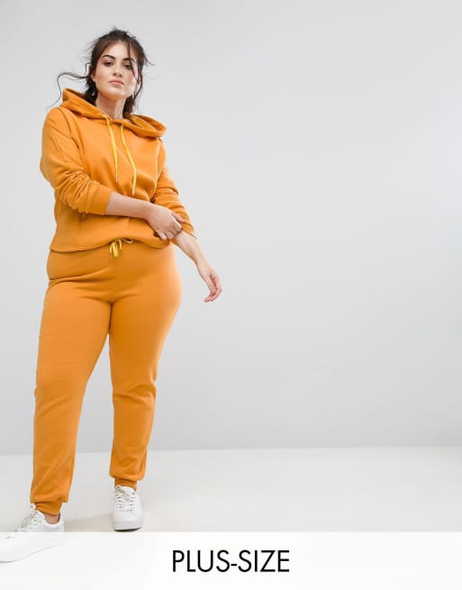 Plus size best sale cropped joggers