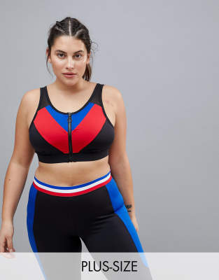 plus size sports bra asos