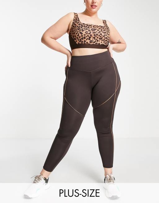 Plus Size Eco-Friendly Lionfish Invasion Contour Leggings