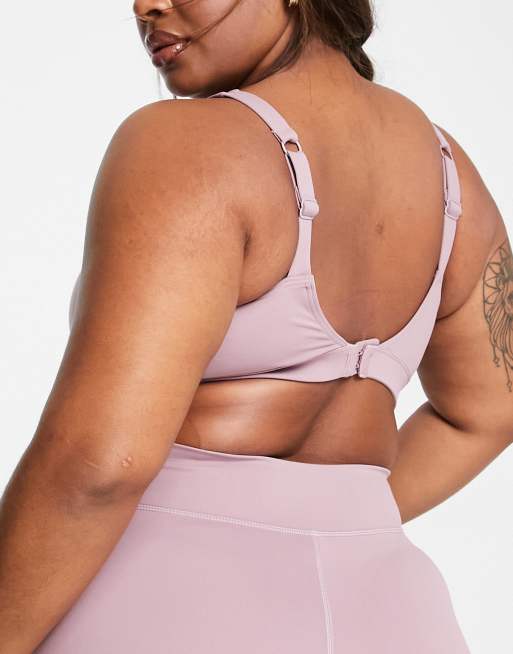 South Beach Plus - Soutien-gorge de sport à maintien léger et découpe - Violet, 3 de 4