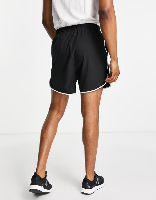 South Beach polyamide contrast edge runner shorts in black , 2 of 4