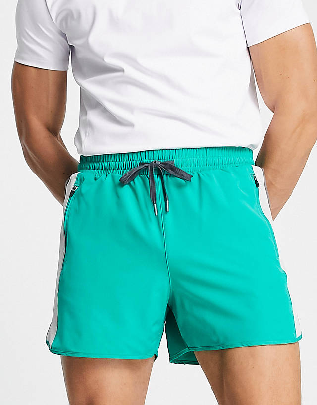 South Beach - polyamide shorts in green