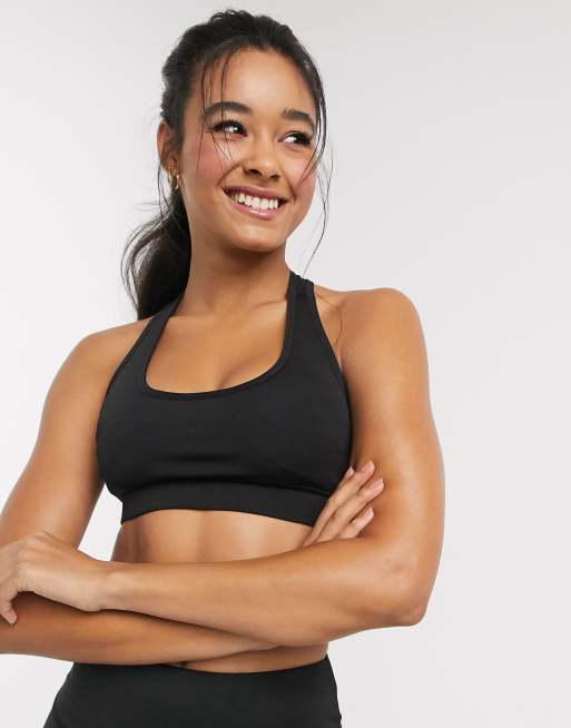 mesh racerback bra