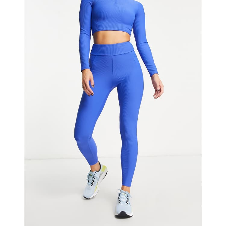 Cobalt blue leggings best sale