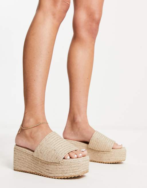 Sandale best sale espadrille plateforme