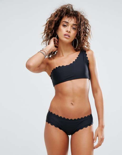 Asos store scallop bikini