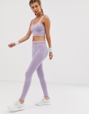 lilac sports leggings