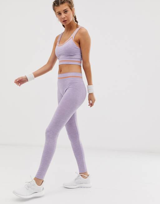 Lilac Seamless Legging, Active