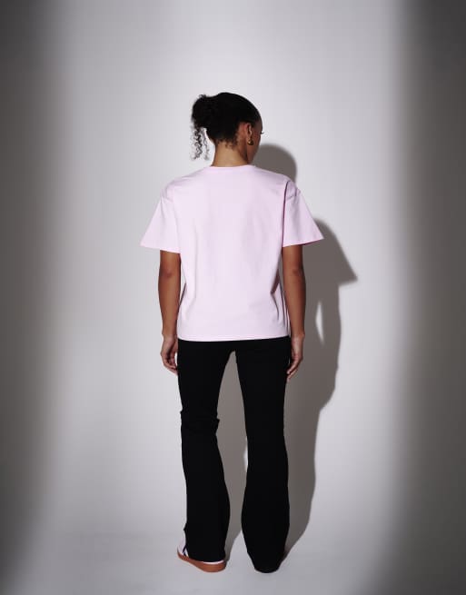 South Beach Self love graphic oversized t-shirt in pink, 4 of 4
