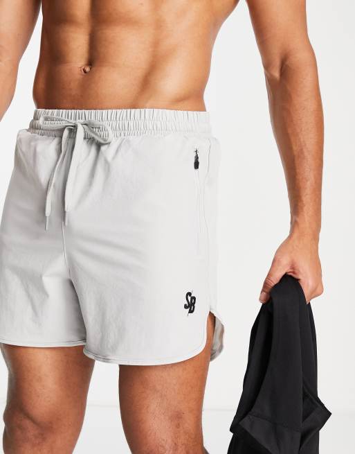 South Beach Shorts aus Polyamid in Grau ASOS