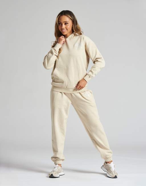 South Beach Ski apres joggers in beige