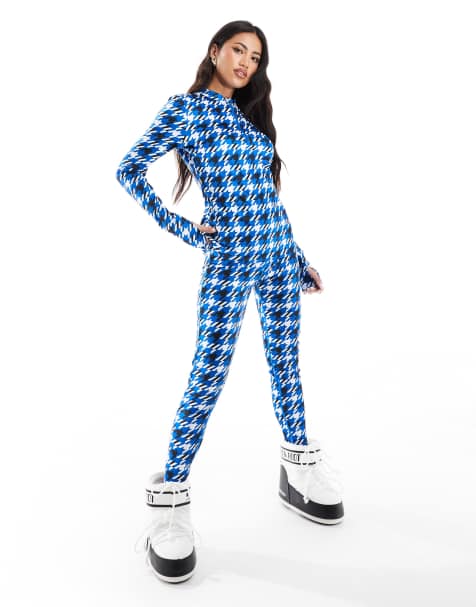South Beach Ski Base Layer Set in Blue - view 1
