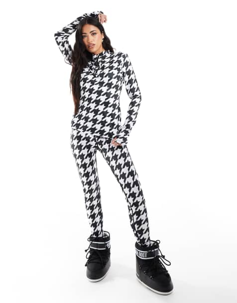 South Beach - Ski - Basislaagset in zwart-wit - view 1