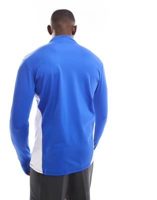 SOUTH BEACH SKI FLEECE BACK 1/4 ZIP LONG SLEEVE TOP 