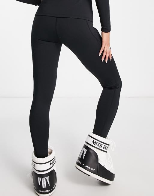 South Beach - Ski-legging met fleece binnenkant in zwart, 2 van 4