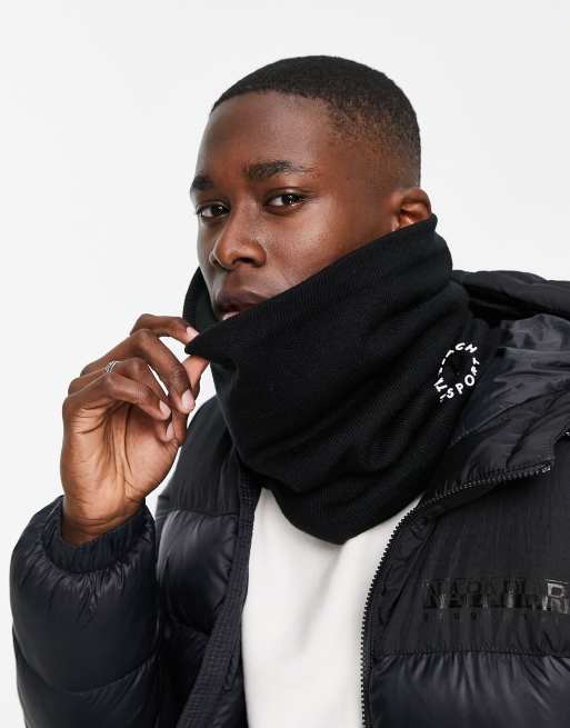 South Beach ski neck warmer in black | ASOS