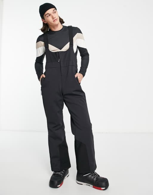 South Beach ski salopettes in black | ASOS