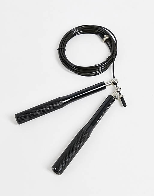 South Beach skipping rope in black