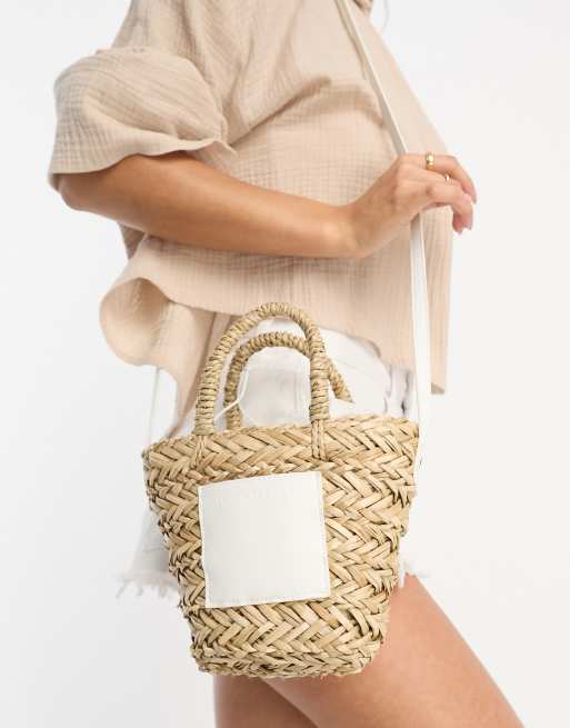 South beach straw bag sale