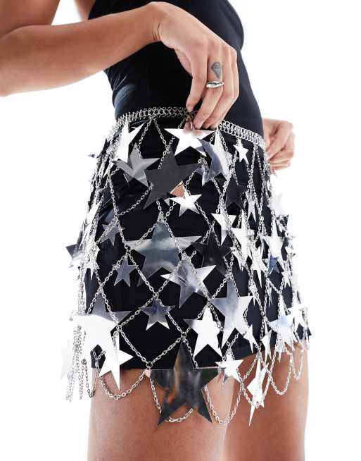 Festival skirt sequin deals