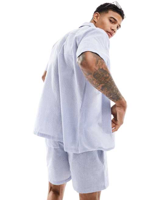 South Beach – Strandshorts aus Seersucker, Kombiteil, 2 von 5