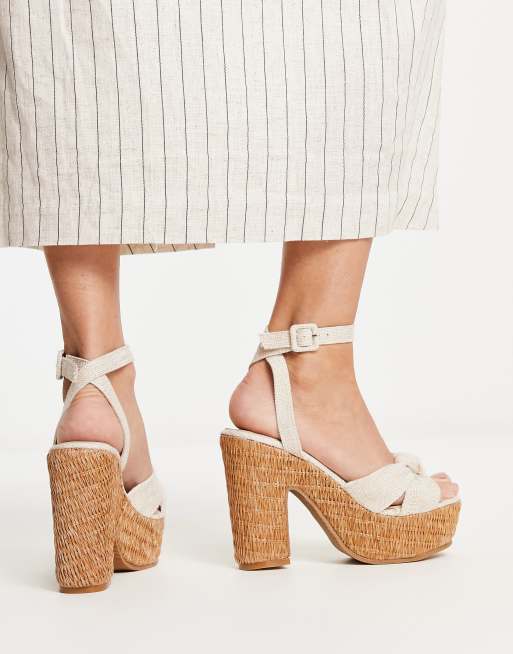 Beah block heel store ankle strap sandal