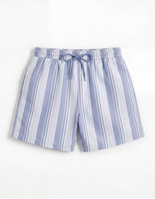 South Beach stripe swim shorts in blue multi, 6 of 7
