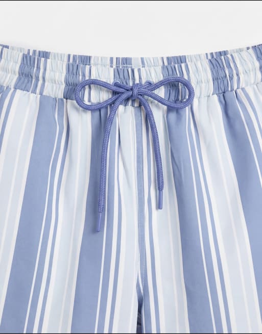 South Beach stripe swimshort in blue multi, 8 of 9